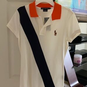 Ladies golf shirt. Ralph Lauren. New size M